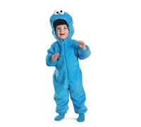 Sesame Street Cookie Monster Dlx Plush - Size: Child S(4-6)