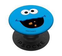 Sesame Street Cookie Monster Face PopSockets Adhesive PopGrip