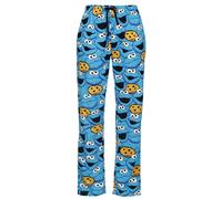 Sesame Street Cookie Monster - Face Pyjama Pants blue XL