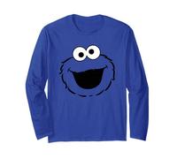 Sesame Street Cookie Monster Full Face Halloween Costume Long Sleeve T-Shirt