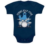 Sesame Street Cookie Monster - Future Rock Star Body navy 7-12 Month