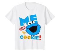 Sesame Street Cookie Monster Grumpy Hungry Fun Classic Pose T-Shirt