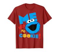 Sesame Street Cookie Monster Grumpy Hungry Fun Pose Classic T-Shirt