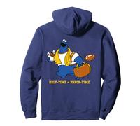 Sesame Street Cookie Monster Half Time Classic Snack Pullover Hoodie