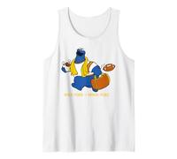 Sesame Street Cookie Monster Half Time Classic Snack Tank Top