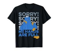 Sesame Street Cookie Monster Hands Full Hungry Pose Classic T-Shirt