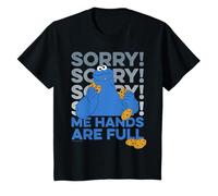Sesame Street Cookie Monster Hands Full Hungry Pose Classic T-Shirt