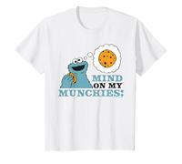 Sesame Street Cookie Monster Happy Hungry Classic Munchies T-Shirt