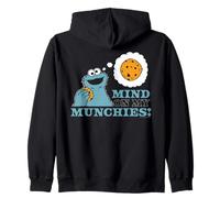 Sesame Street Cookie Monster Happy Hungry Classic Munchies Zip Hoodie