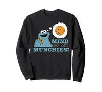 Sesame Street Cookie Monster Happy Hungry Munchies Classic Sweatshirt