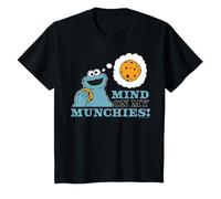 Sesame Street Cookie Monster Happy Hungry Munchies Classic T-Shirt