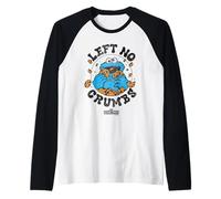 Sesame Street Cookie Monster He Ate Circle Raglan Baseball Tee
