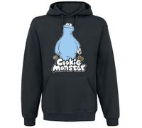 Sesame Street Cookie Monster Hoodie black S
