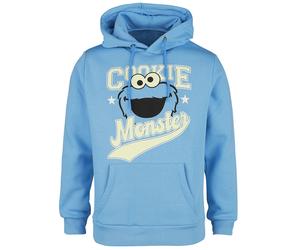 Sesame Street Cookie Monster Hoodie light blue S