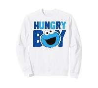 Sesame Street Cookie Monster Hungry Big Head Classic Pose Sweatshirt