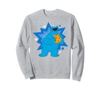 Sesame Street Cookie Monster Hungry Star Pose Classic Lol Sweatshirt