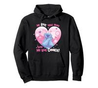 Sesame Street Cookie Monster Me Love You More Than Cookie Pullover Hoodie