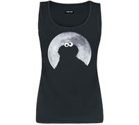 Sesame Street Cookie Monster - Moonight Top black M