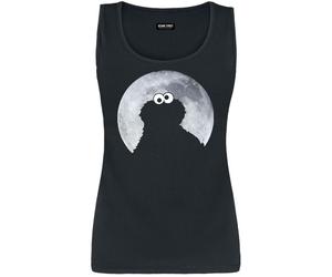 Sesame Street Cookie Monster - Moonight Top black M