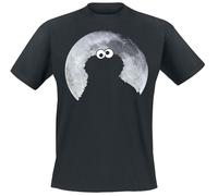 Sesame Street Cookie Monster - Moonlight T-shirt black XL