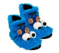 Sesame Street Cookie Monster Plush Slippers Booties (0122031 Size 39/40
