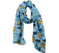 Sesame Street Cookie Monster Scarf blue Onesize