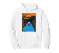 Sesame Street Cookie Monster Scream Parody Munch Classic Lol Pullover Hoodie