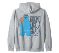 Sesame Street Cookie Monster Snack Glasses Zip Hoodie