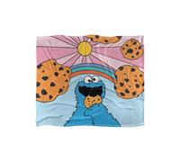 Sesame Street Cookie Monster Sunrise Officially Licensed Silky Touch Super Soft Throw Blanket 152 x 127 cm