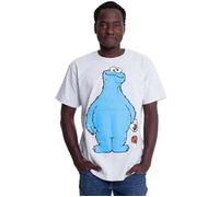 Sesame Street - Cookie Thief Grey - T-Shirt - grey - S - 97% Cotton, 3% Polyester,Jersey S