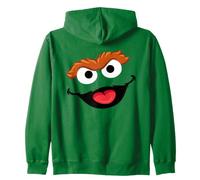 Sesame Street Core Big Face Oscar Zip Hoodie