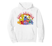 Sesame Street Crew Relaxing Friends Play Time Classic Happy Pullover Hoodie