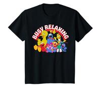 Sesame Street Crew Relaxing Friends Play Time Happy Classic T-Shirt