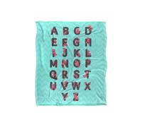 Sesame Street Elmo Alphabet Silky Touch Super Soft Throw Blanket 152 X 127 cm Sesame Street White One Size