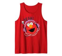 Sesame Street Elmo BFF Cuddles Music Tunes Happy Retro Pose Tank Top