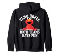 Sesame Street Elmo Both Teams Have Fun Zip Hoodie