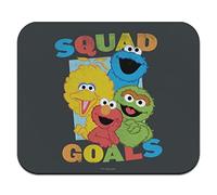 Sesame Street Elmo Character Group Squad Goals Low Profile Thin Mouse Pad Mousepad