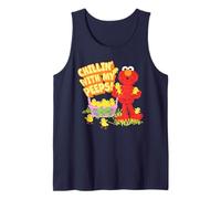 Sesame Street Elmo Chillin' with My Peeps Tank Top