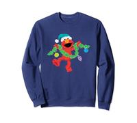 Sesame Street Elmo Christmas Garland Sweatshirt