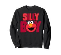Sesame Street Elmo Cuddle Cute Sweet Face Silly Boy Classic Sweatshirt