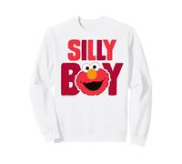 Sesame Street Elmo Cuddle Cute Sweet Face Silly Classic Boy Sweatshirt
