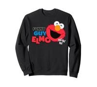 Sesame Street Elmo Cuddle Cute Sweet Funny Guy Lol Classic Sweatshirt