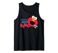 Sesame Street Elmo Cuddle Cute Sweet Funny Guy LOL Classic Tank Top