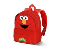 Sesame Street Elmo Face-Joy Preschool Backpack, Red, 22 x 27 cm, Capacity 5 L