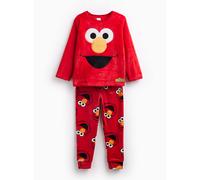 Sesame Street Elmo Fleece Pyjama Set 8-9 years