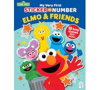 Sesame Street Elmo & Friends (My Very First Sticker by Number)