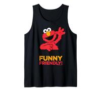 Sesame Street Elmo Furry Fun Friendly Pose BFF XOXO Vintage Tank Top
