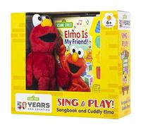 Sesame Street - Elmo is My Friend! - Sing & Play! Song Sound Book and Elmo Plush - PI Kids