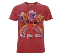 Sesame Street Elmo - Love is all you need T-Shirt red S
