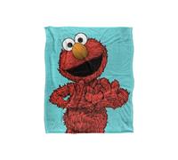 Sesame Street Elmo Painted Officially Licensed Silky Touch Super Soft Throw Blanket 152 x 127 cm